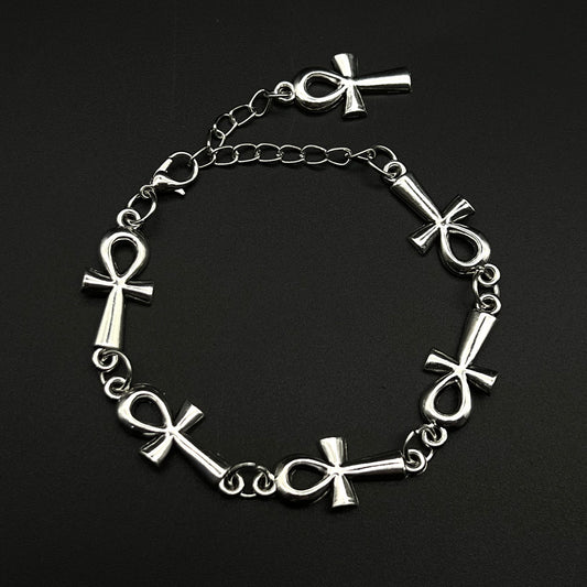 Gothic Vampire Cross Bracelet